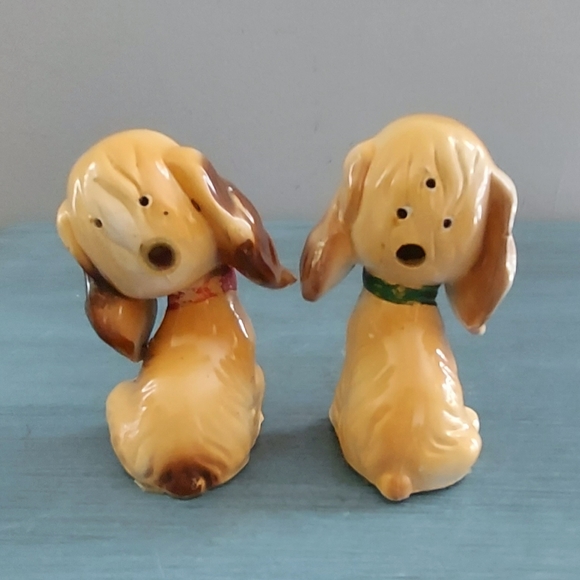 Vintage Cocker Spaniel Salt and Pepper - Picture 8 of 8